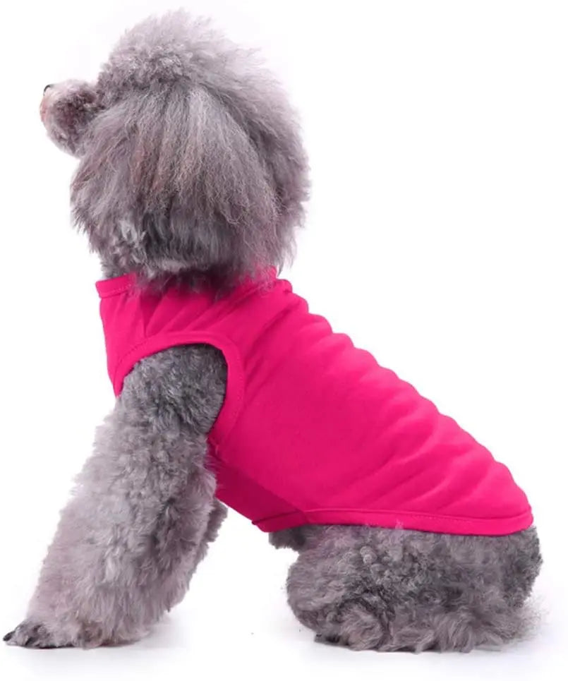 Dog Shirt Clothes, Soft Blank Shirts For All Size Dogs