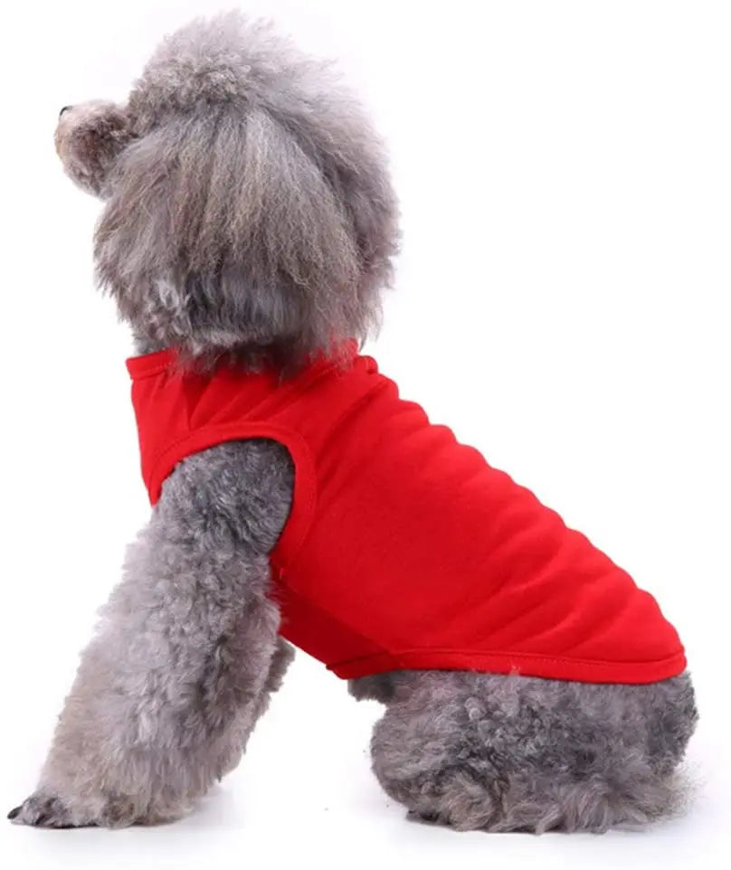 Dog Shirt Clothes, Soft Blank Shirts For All Size Dogs