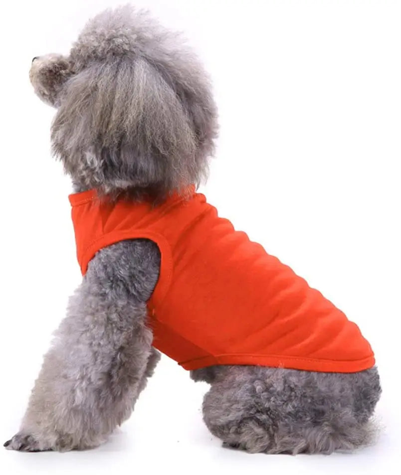 Dog Shirt Clothes, Soft Blank Shirts For All Size Dogs