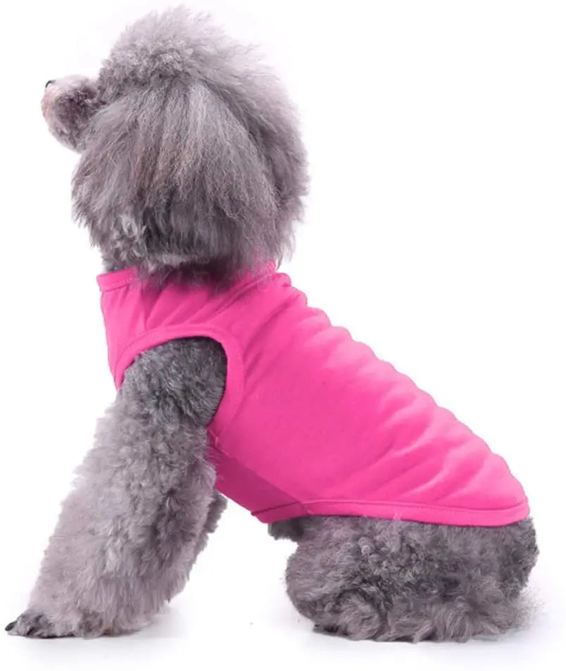 Dog Shirt Clothes, Soft Blank Shirts For All Size Dogs