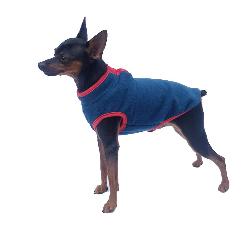 Winter Dog Clothes Soft Fleece Warm Vest for Small Dogs