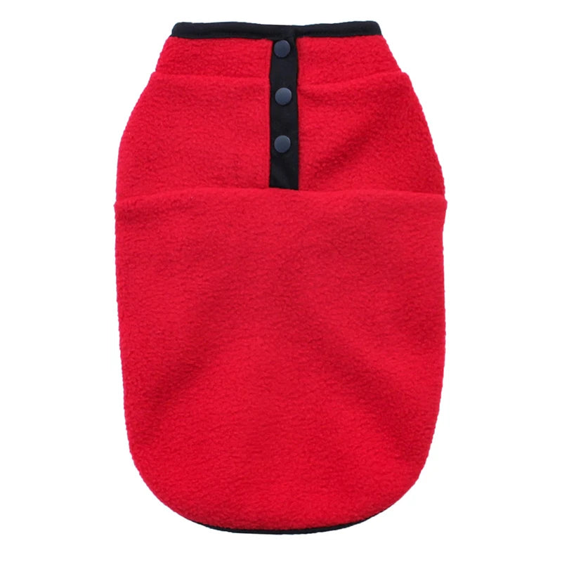 Winter Dog Clothes Soft Fleece Warm Vest for Small Dogs