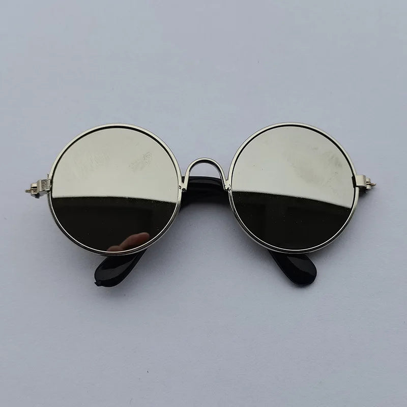 Lovely Vintage Round Cat Sunglasses Reflection Eye Wear Glasses