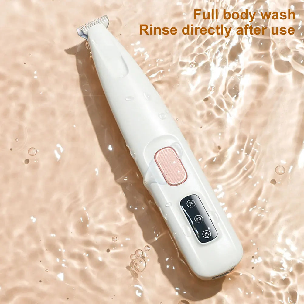 Dog Paw Trimmer with LED Light Electric Grooming Clippers