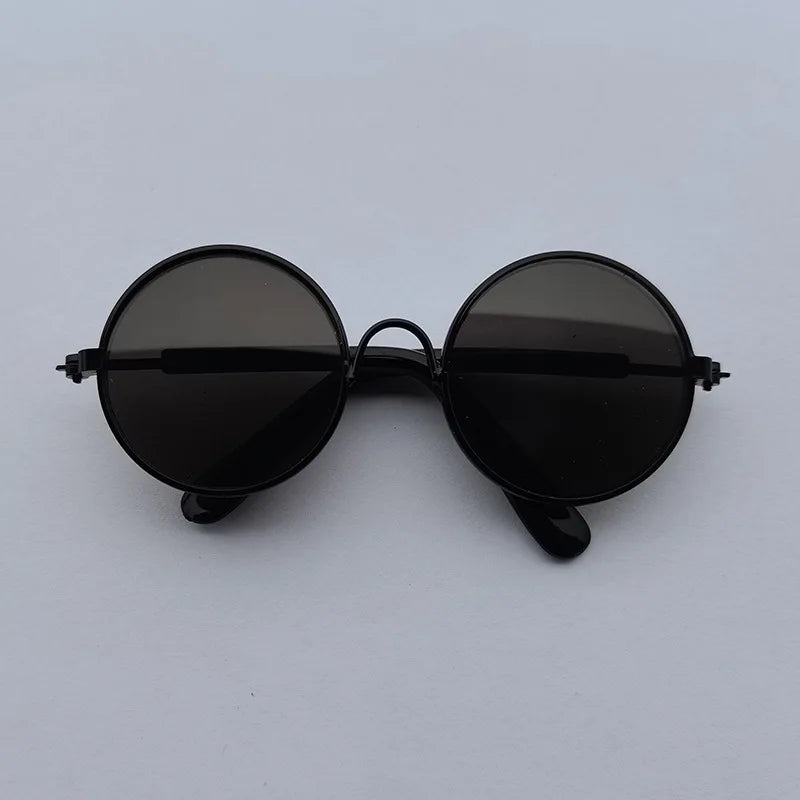 Lovely Vintage Round Cat Sunglasses Reflection Eye Wear Glasses