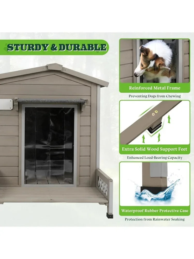 Weatherproof Outdoor Dog House