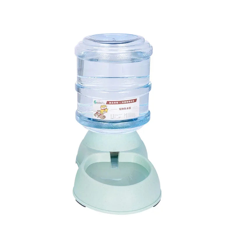 Automatic Dog Feeder,  Gravity Water Dispenser Pet Bow