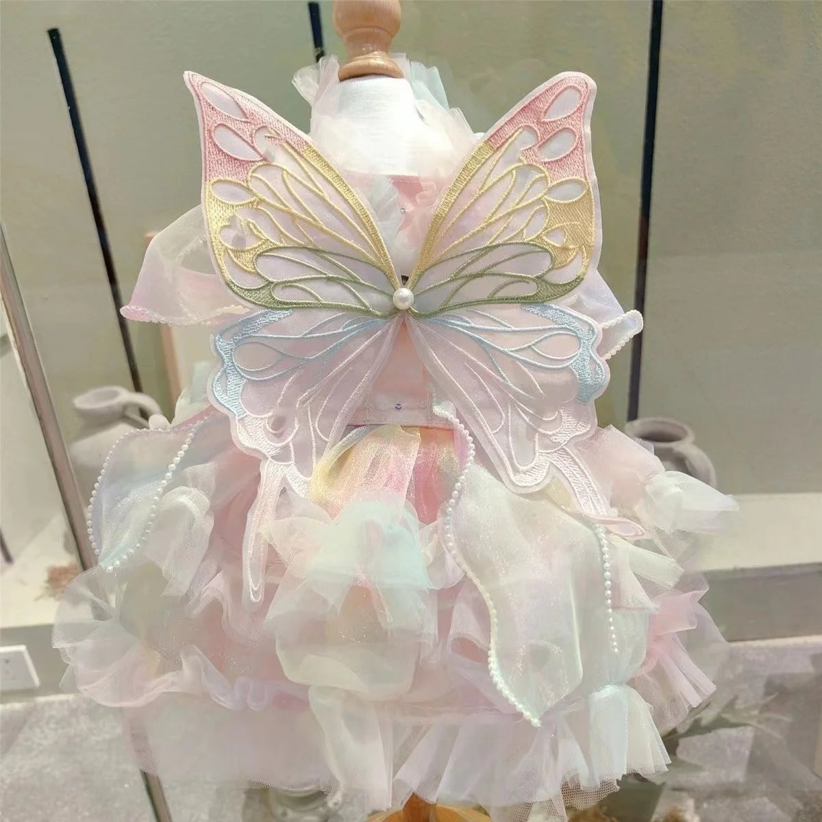 Summer Pet Princess Clothes Pet Dog Dress For Dogs Skirt