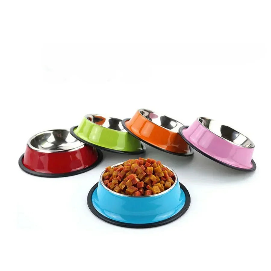 1PC Stainless Steel Dog Bowl Cat Bowl