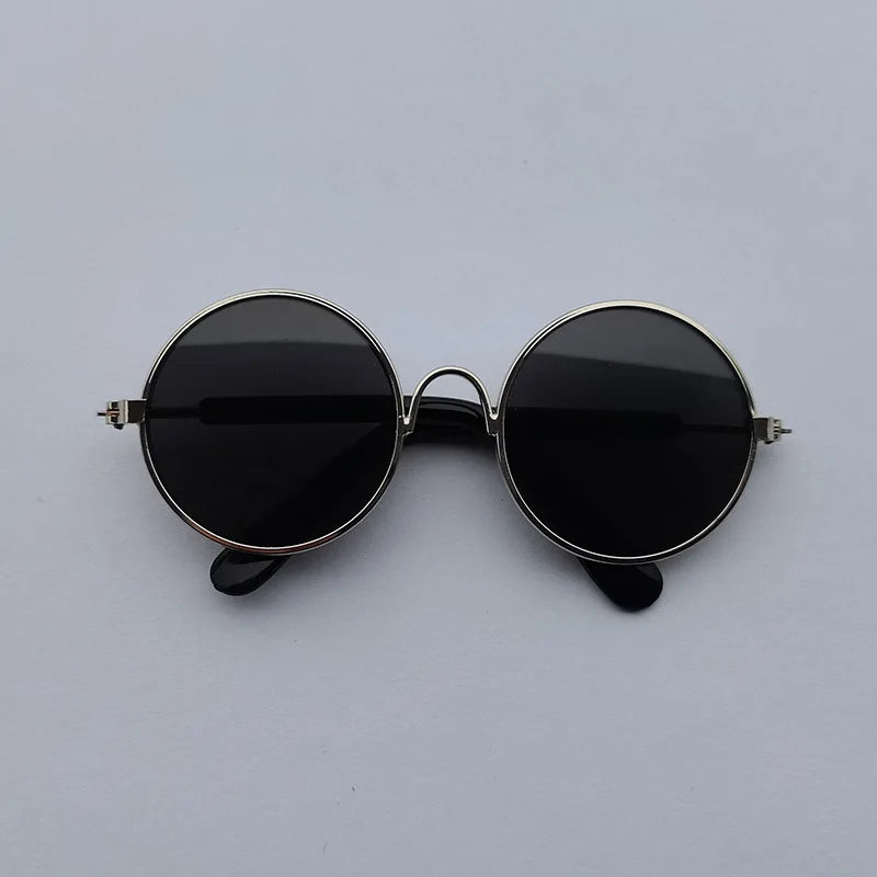 Lovely Vintage Round Cat Sunglasses Reflection Eye Wear Glasses