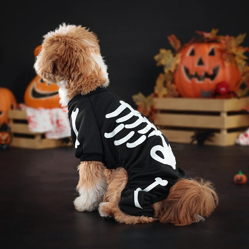 Halloween Dog Costume Night Light Bust Adjusted Soft Fun