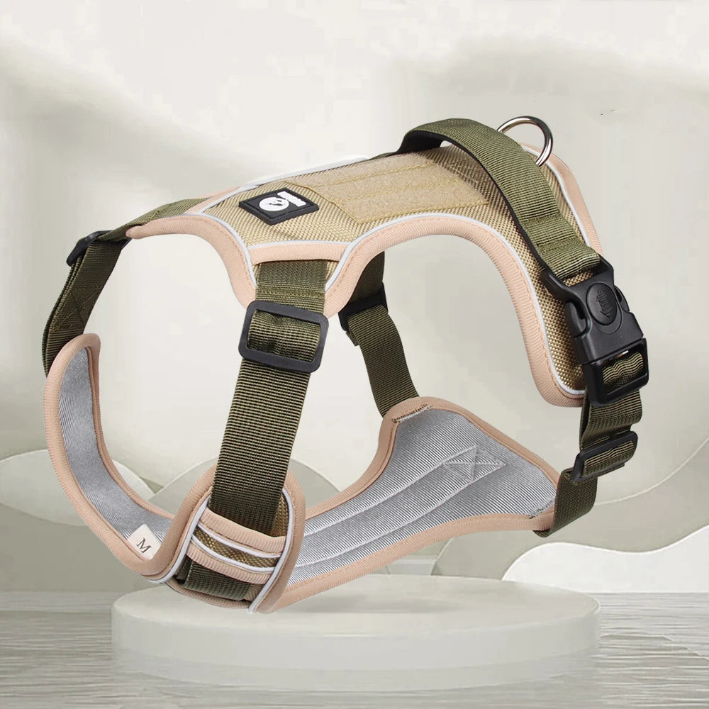 Harness Reflective Saddle Dog Adjustable Harness