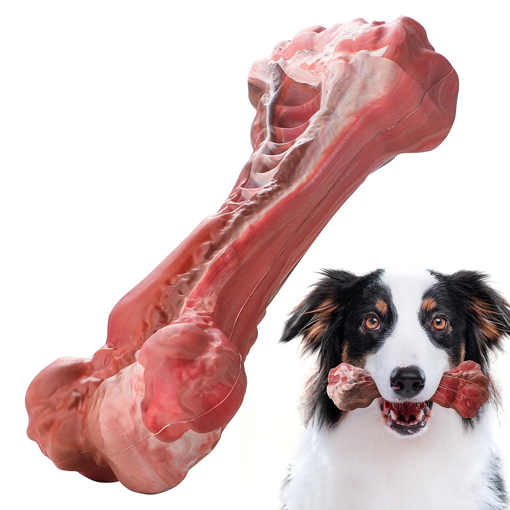 MASBRILL Dog Toys Indestructible Bone for Large Chewers