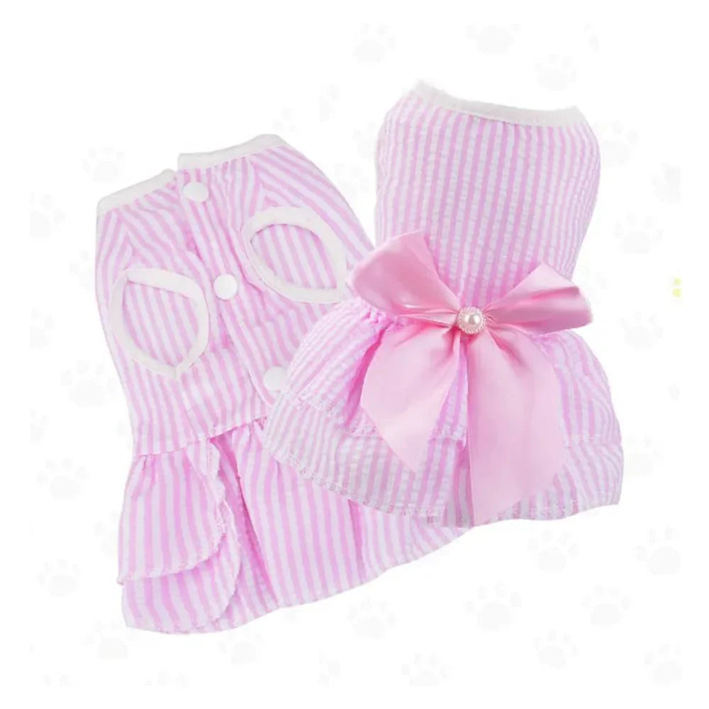 Dog Dresses for Small Dogs Cats Summer Princess Tutu Skirt