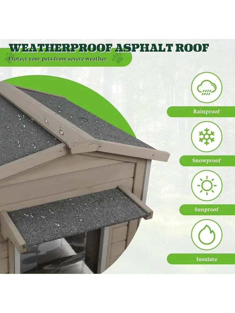 Weatherproof Outdoor Dog House