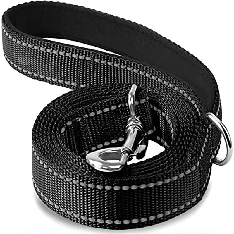Cats Dogs Harness Collar Lead Strap Night Reflection Leash