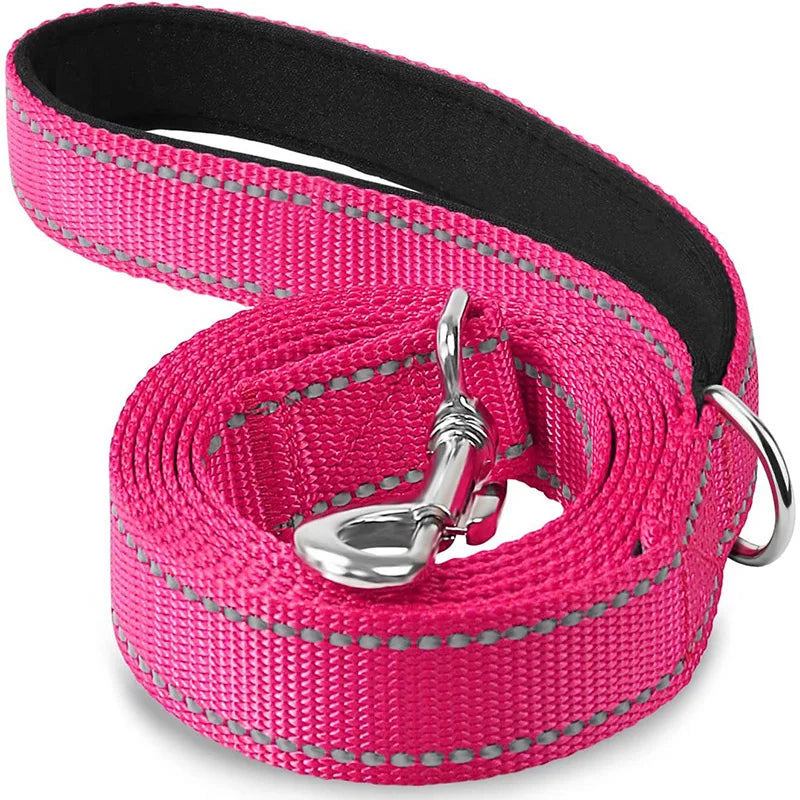 Cats Dogs Harness Collar Lead Strap Night Reflection Leash