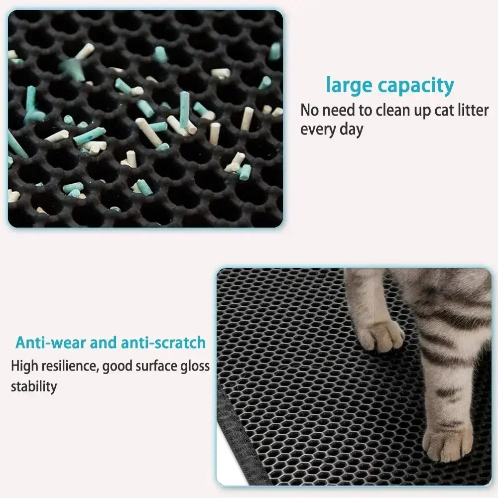 90X60CM Cat Litter Mat Waterproof