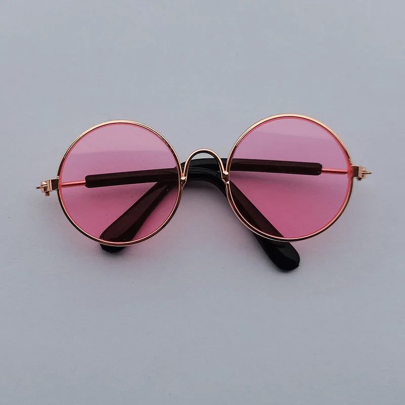 Lovely Vintage Round Cat Sunglasses Reflection Eye Wear Glasses