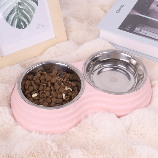 1PC Stainless Steel Pet Bowl For Dogs And Cats.