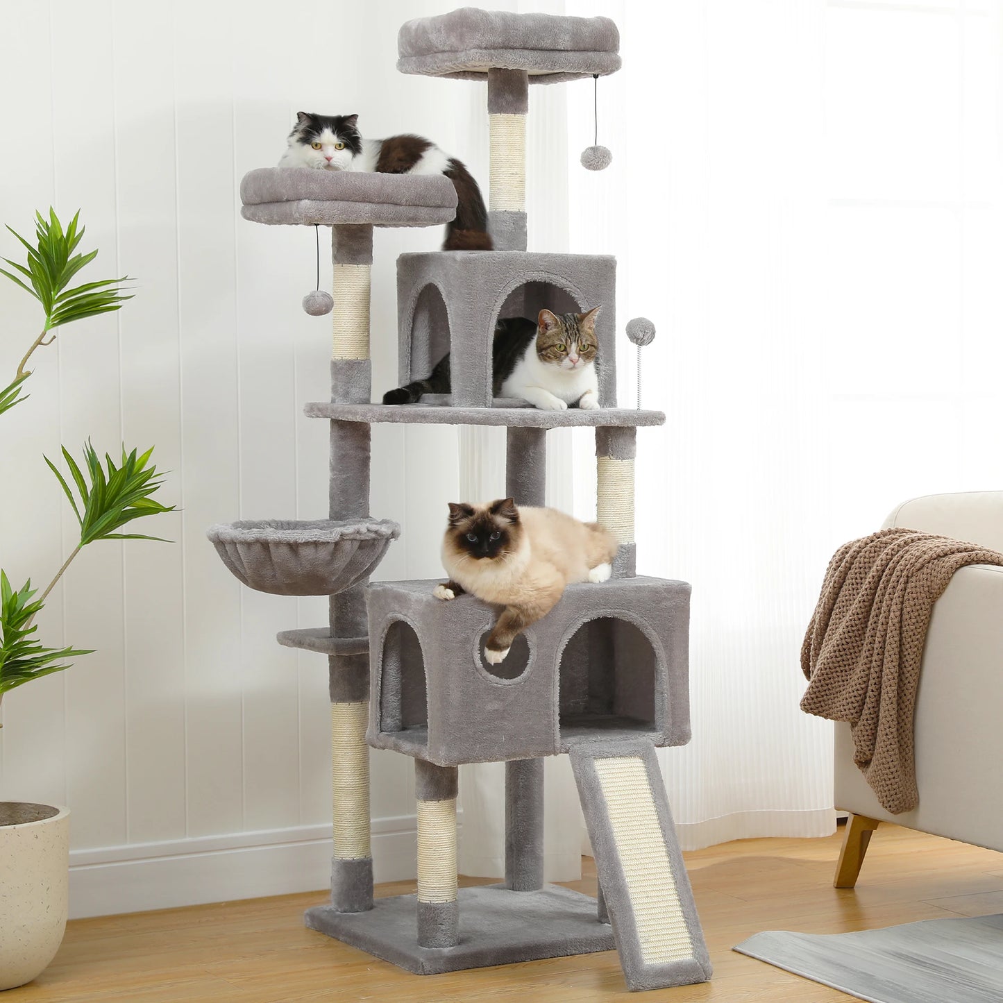 Cat Tree Tower House Condo Scratching for Kitten