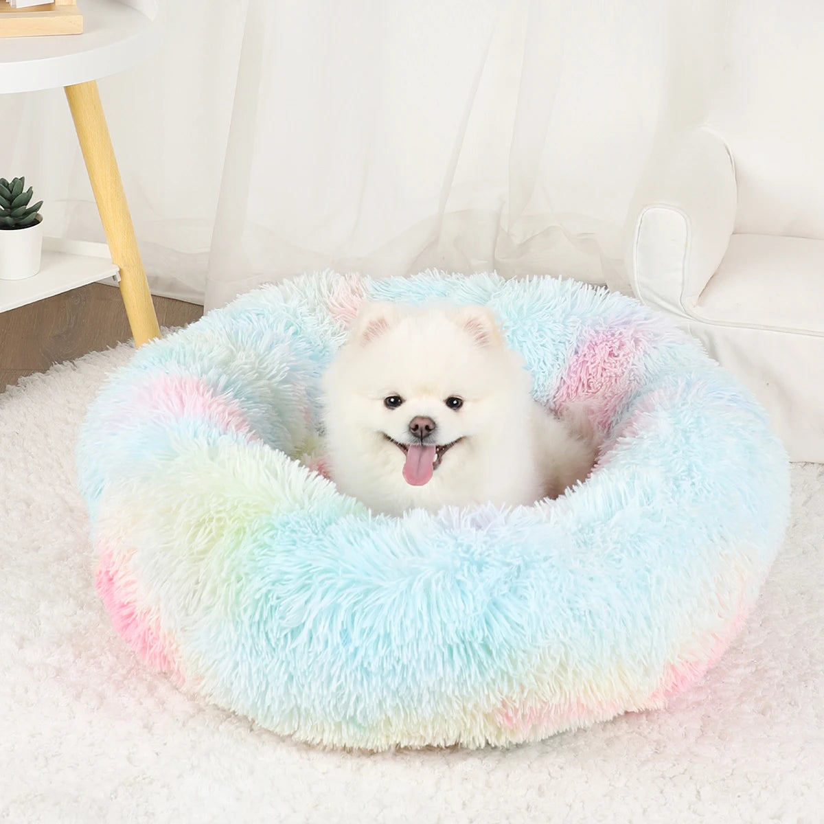 Plush Dog Bed