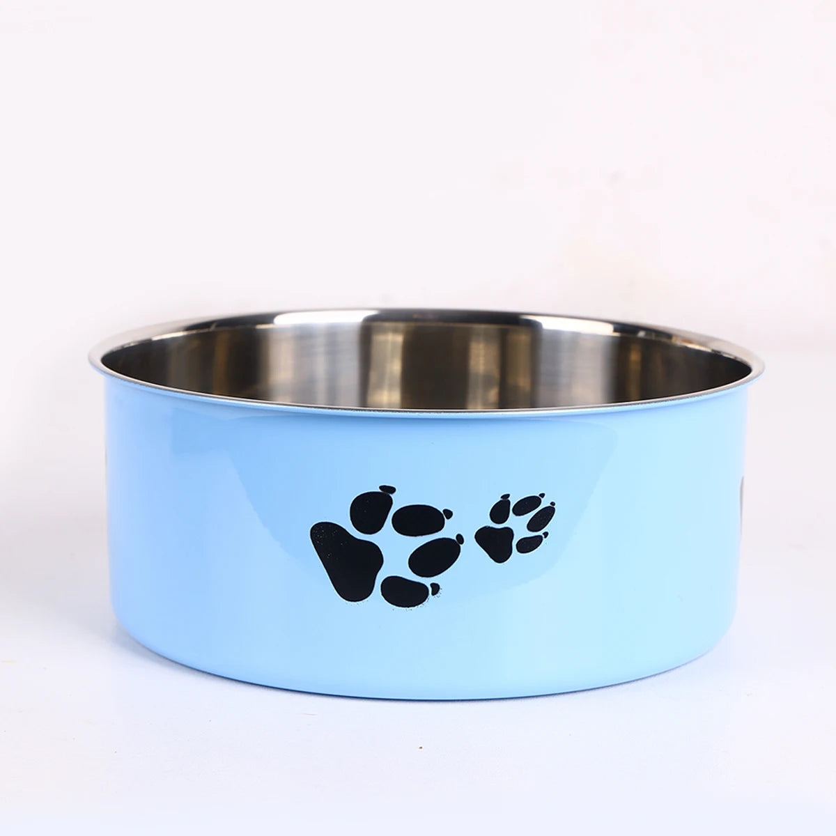 A cartoon footprint pet dog bowl