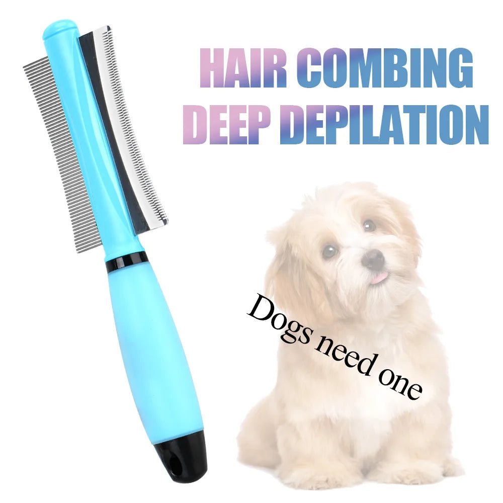 Pet Hair Comb Easy Deshedding Brush For Cat