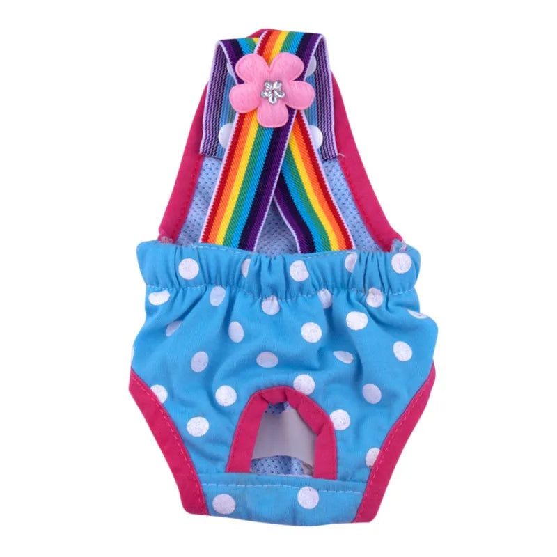 Dots Pet Dog Shorts Diaper Sanitary Physiological Pants