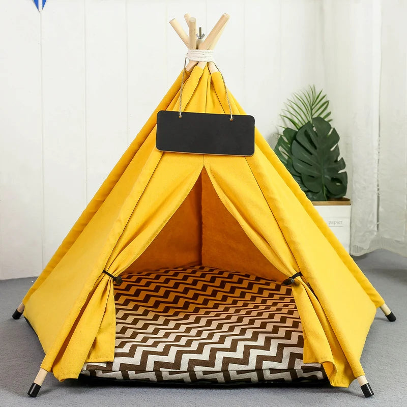 Pet Teepee Dog Cat Bed Tent