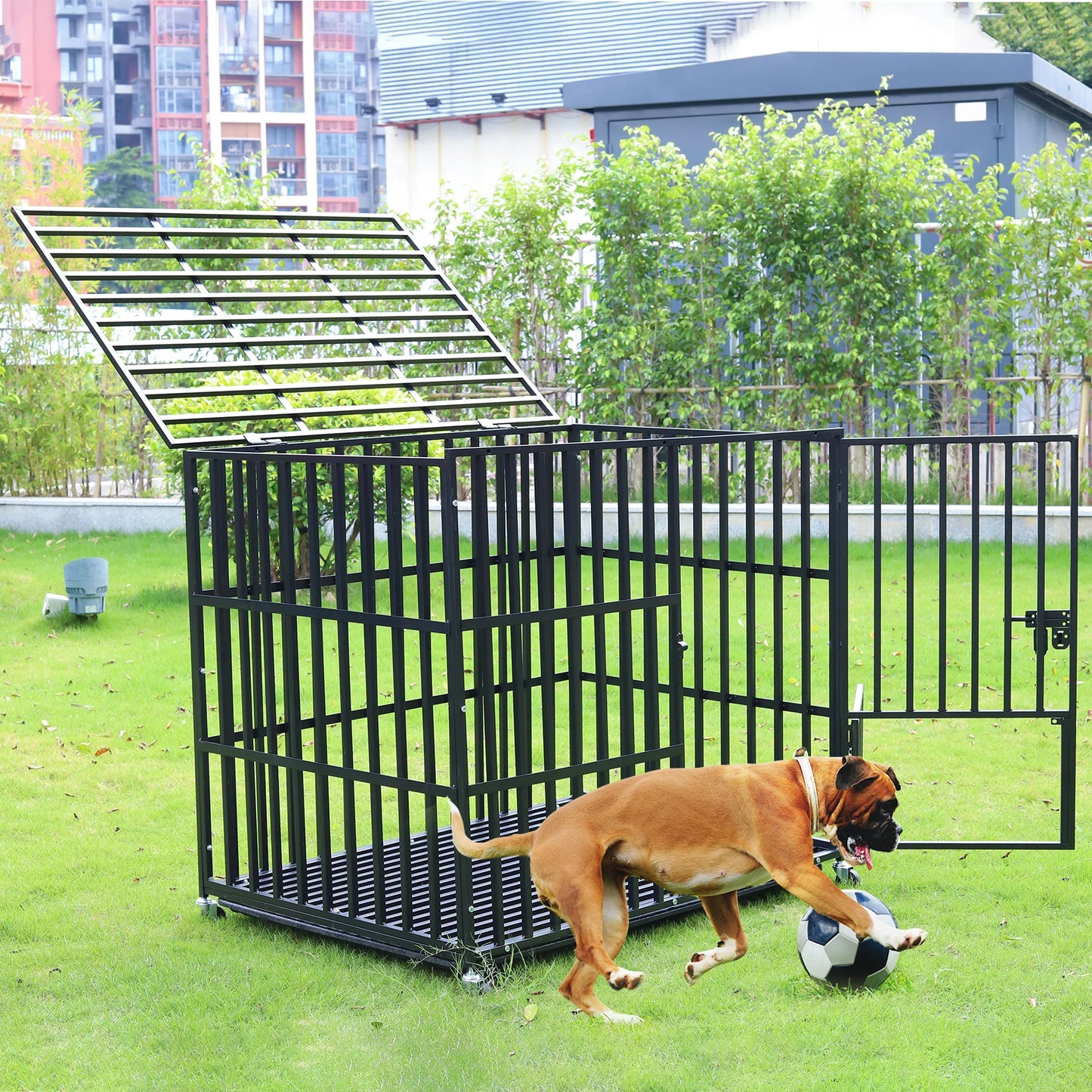 L XL XXL Heavy Duty Dog Crate