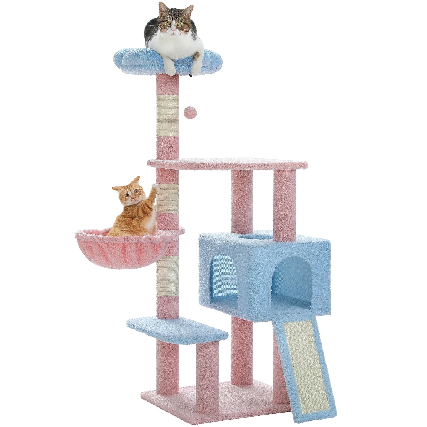 Flower Cat Tree Multi-Level Cat Tower