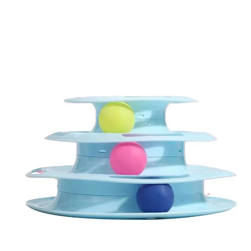 Pet cat toy Three-layer ball