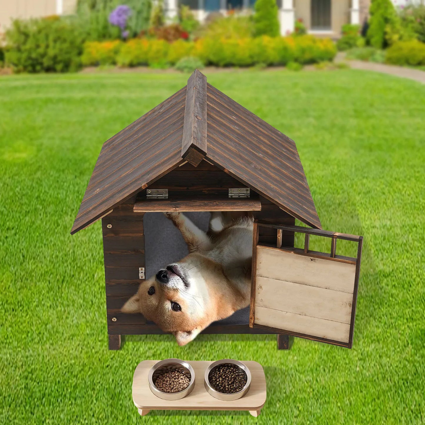 Dog House with Window and Door