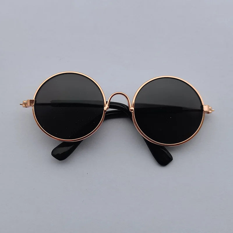 Lovely Vintage Round Cat Sunglasses Reflection Eye Wear Glasses