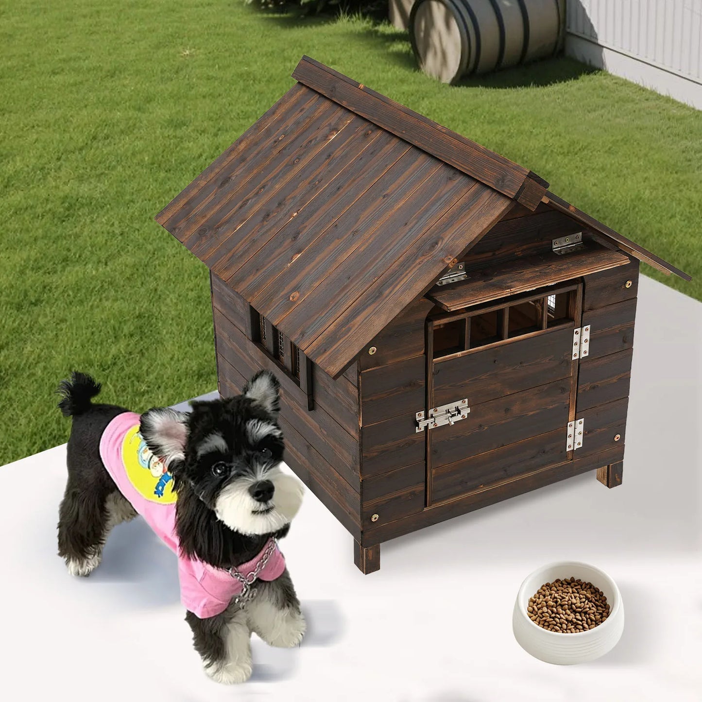 Dog House with Window and Door