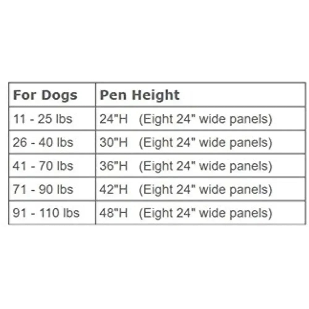 Metal Dog Playpen Exercise Pen