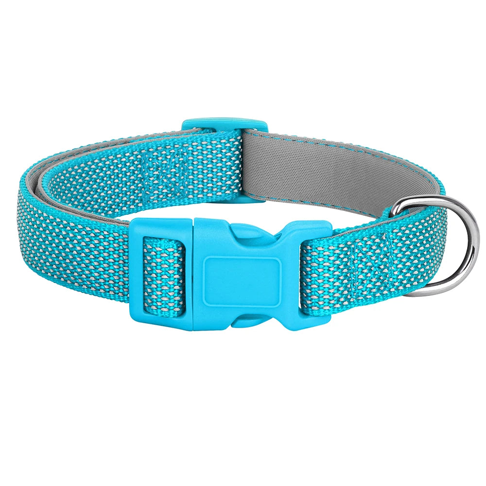 Reflective Nylon Dog Collar