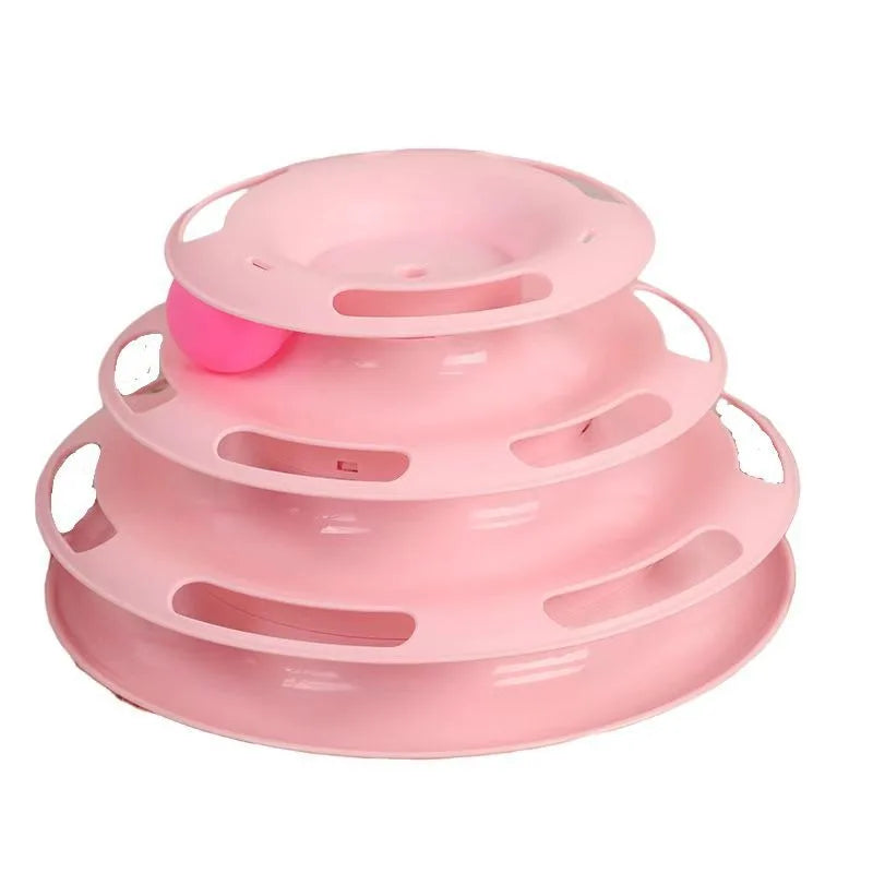 Pet cat toy Three-layer ball