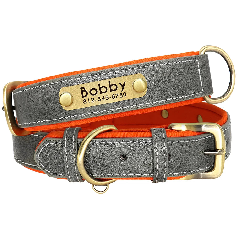 Custom Leather Dog Collar