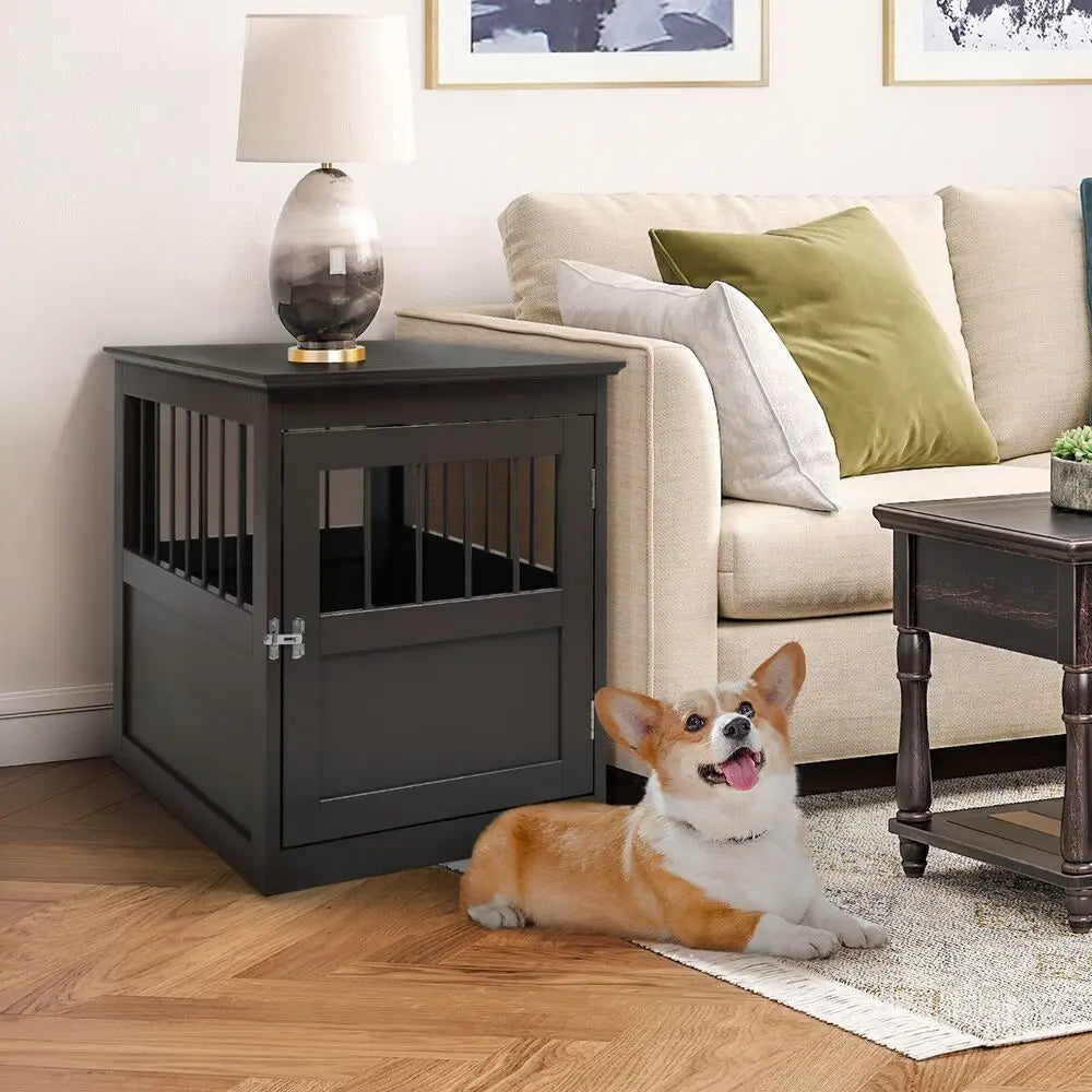 Wooden Dog Crate Kennel Cage