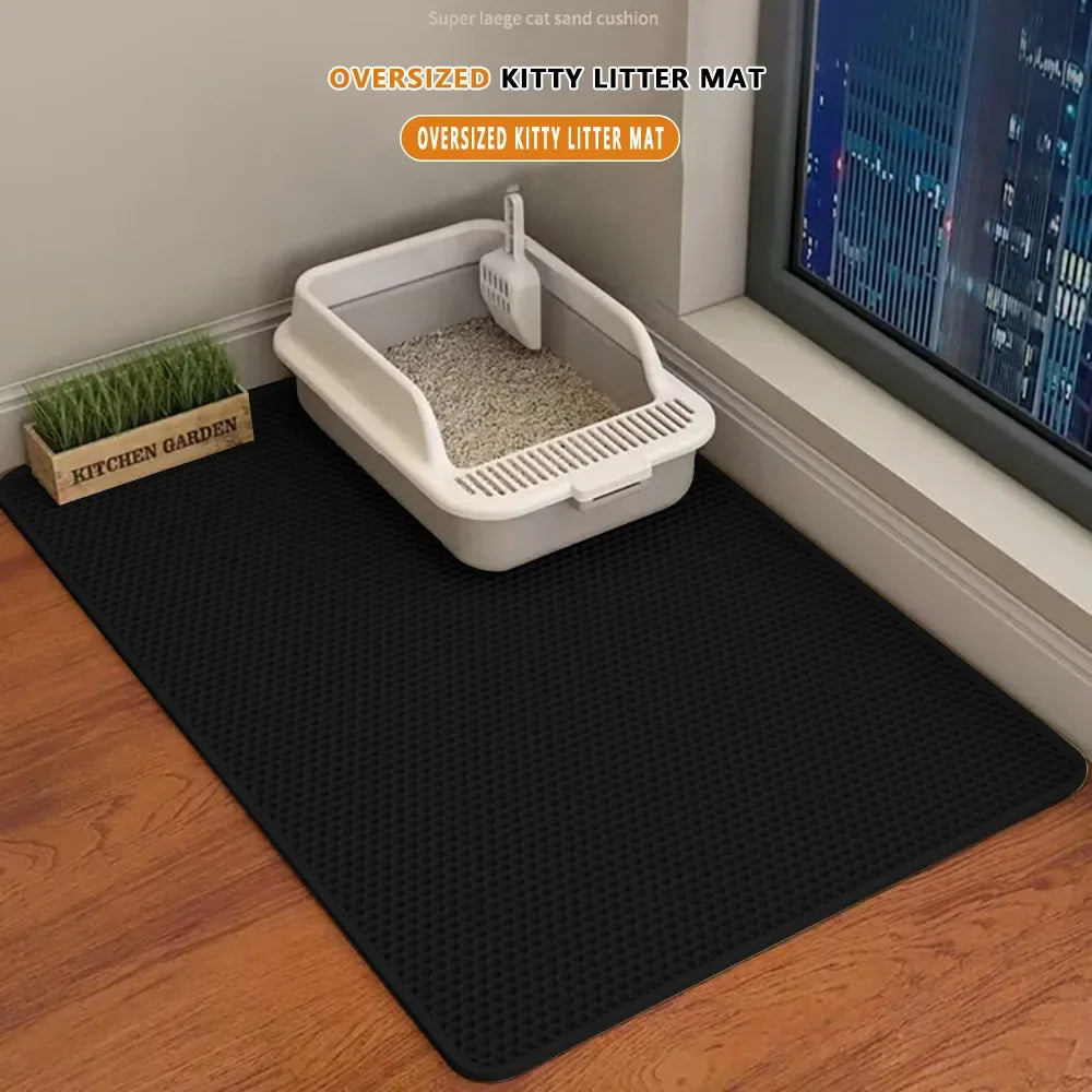 90X60CM Cat Litter Mat Waterproof