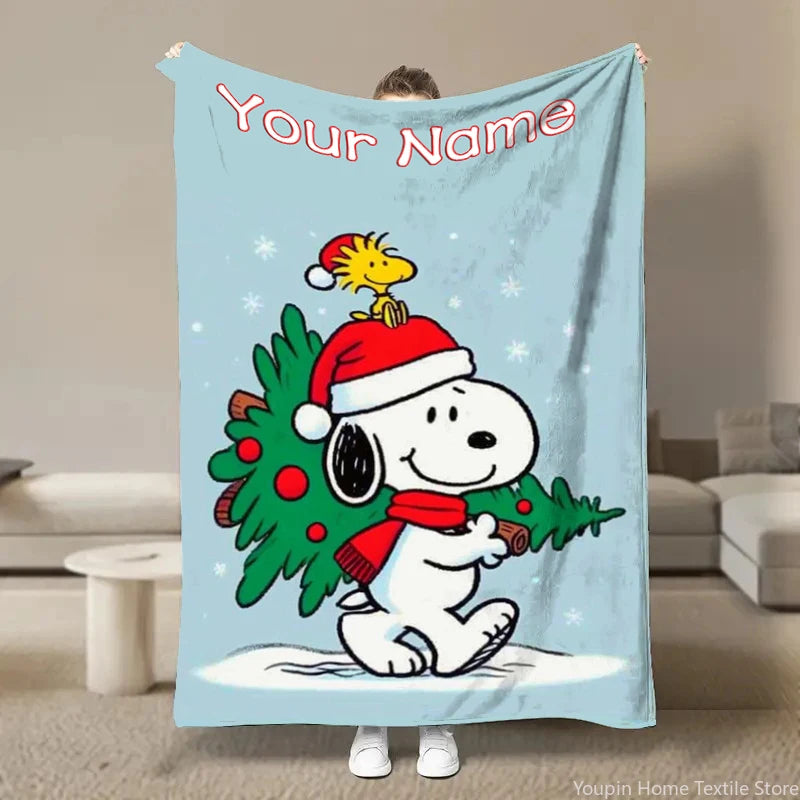 Personalized Blanket Snoopy