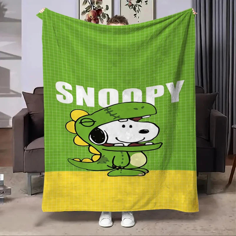 Disney Snoopy Flannel Fluffy Fleece Blanket