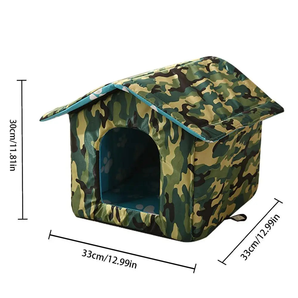 Outdoor Pet House For Winter Cats and Dogs