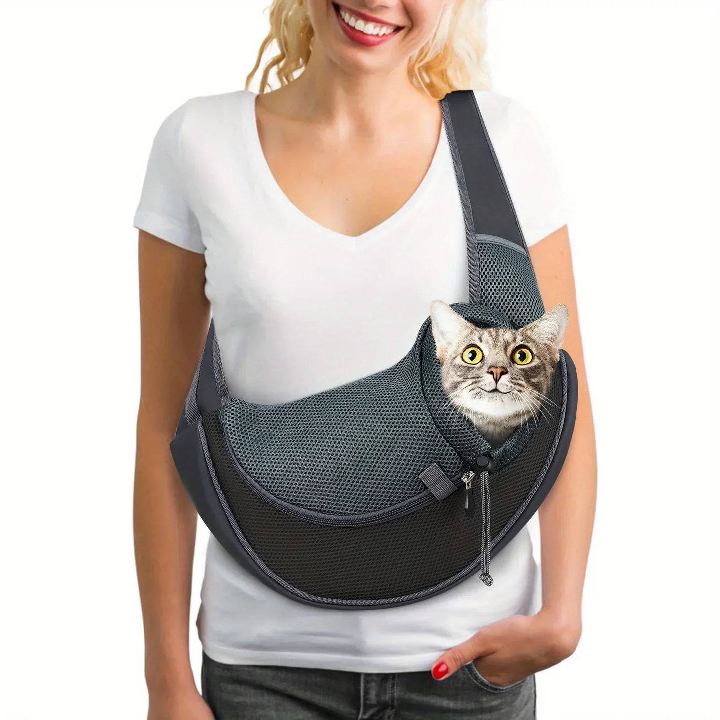 Breathable Pet Backpack, Cat and Dog Travel