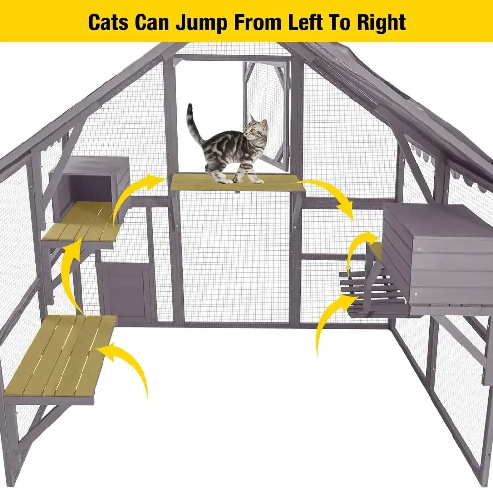 Cat Enclosure Outdoor Large Cat Run