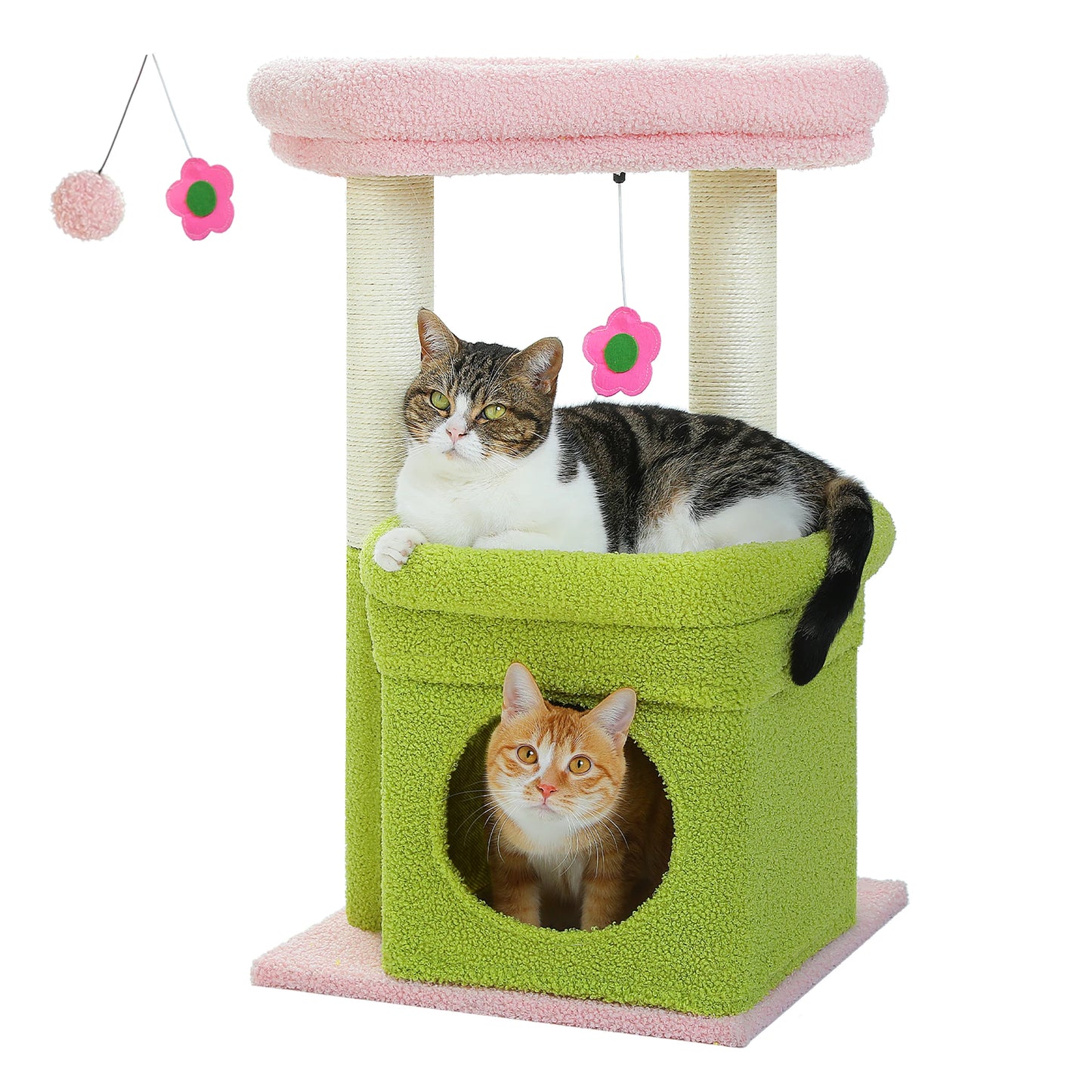 H68cm Small Cat Tree Condo