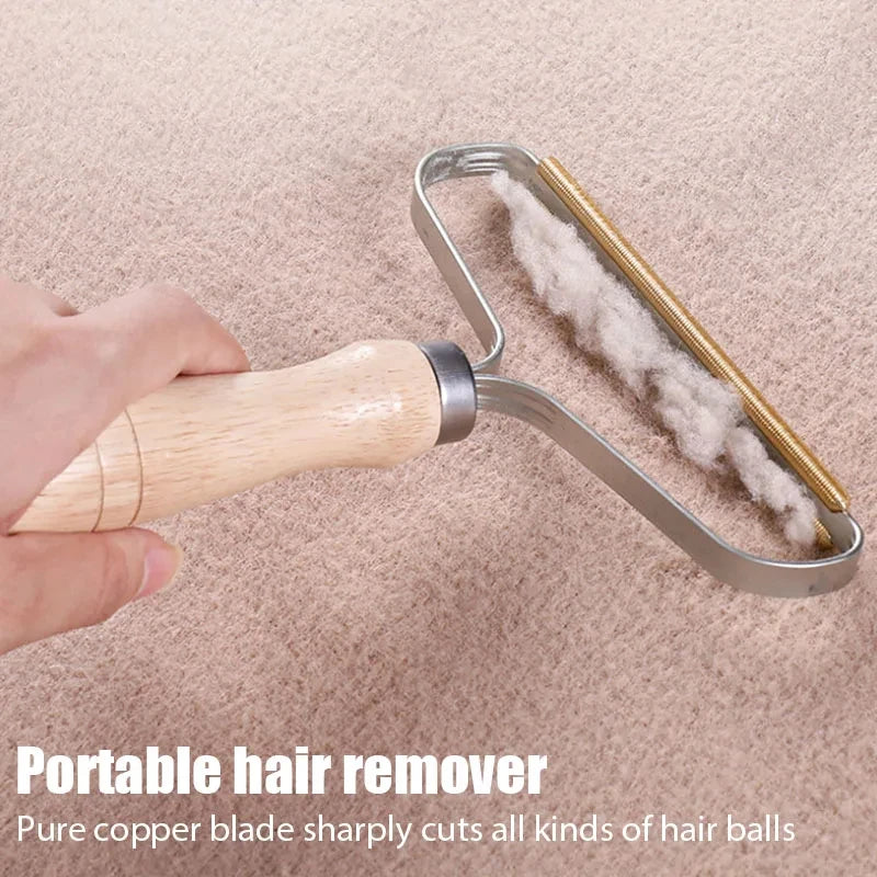 Pet Hair Remover Manual Scraper Lint Cleaner