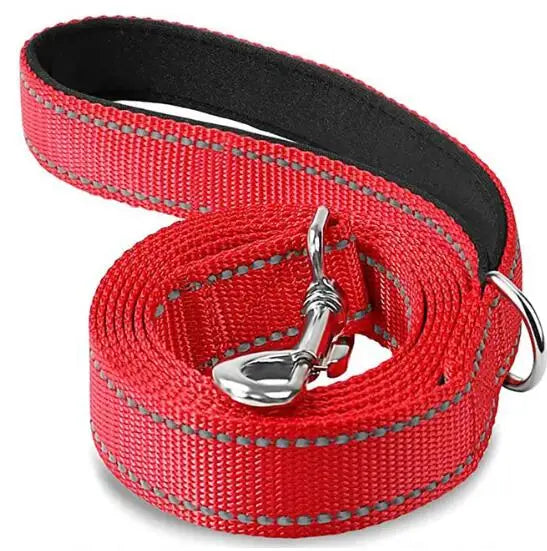 Cats Dogs Harness Collar Lead Strap Night Reflection Leash
